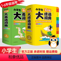 [正版]小学生多功能大成语词典英语词典小学生现代词典工具书中小学新版彩图大开本大字版多功能汉语词典英语词典常用字典
