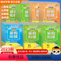 [3本]语文人教+数学人教+英语人教 三年级下 [正版]2023实验班提优训练暑假衔接一升二升三升四升五升六年级语文数学