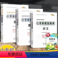 [新题型题库]语数英-3本套 小学通用 [正版]新版3册 小学新题型题库 语文数学英语 小学教辅 小升初小考总复习 小学