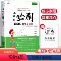 1000道 数学基础题 小学升初中 [正版]小升初必刷1000道 数学基础题 含答案详解 小学升初中六年级数学必刷1