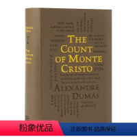 基督山伯爵 皮质封面 [正版]英文原版 Count Of Monte Cristo 基督山伯爵 黑经典 英文版 进口英语