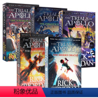 阿波罗的审判5本套装 [正版]波西杰克逊全套 英文原版小说 Percy Jackson and the Lightnin