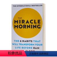 早起的奇迹 [正版]英文原版 The Miracle Morning 早起的奇迹 英文版 进口英语原版书籍