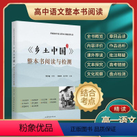 [正版]乡土中国整本书阅读与检测 费孝通作品 语文教科书整本书阅读丛书 附高考考题模拟检测语文阅读指南 社会科学书籍