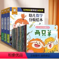 幼儿数学分级绘本36册(赠小米粒念童谣36册) [正版] 幼儿数学+英语分级阅读绘本 (72册)学前趣味故事绘本