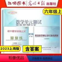 [3册]6年级上 数学堂堂练(含纸质答案) 初中通用 [正版]修订版2023-2024初中数学单元测试 初中数学双基过关