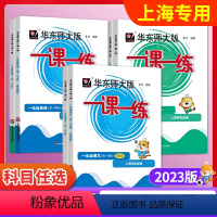 语数英-普通+增强版(共6册) 一年级上 [正版]上海一课一练一年级上册同步练习册上海训练试卷测试卷阅读理解专项练习同步