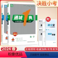 2本-语文+数学-通用版 小学升初中 [正版]2024新版通城1典小学总复习语文数学全国人教版英语江苏教译林版六年级小升