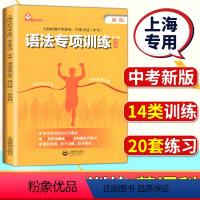 [正版]上海市初中中考英语语法专项训练初中毕业学业考试中考语法专项训练英语科上海教育出版社初一初二初三英语中考总复习资