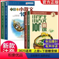 [全4本]小古文100课+小散文100课 小学通用 [正版]新版修订小学生小古文100课 朱文君版上下册共2册 小古文1