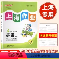 语数英[3本] 三年级下 [正版]2024钟书金牌上海作业英语3年级三年级上下册钟书辅导书第二学期上海地区教辅小学教辅读