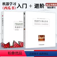 [正版]全2册 机器学习 周志华 人工智能入门教程 机器学习西瓜书入门 机器学习理论导引 机器学习西瓜书进阶 机器学习