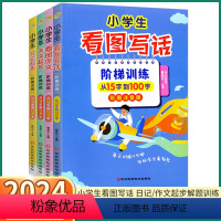 [看图写话 阶梯训练] 小学通用 [正版]2024新版 小学生看图写话阶梯训练 小学一年级二年级上三年级四年级下五年级六