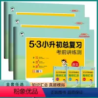 3本]小升初总复习[语/数/英] 小学通用 [正版]2023新版53小升初总复习考前讲练测试卷语文数学英语小学升初中复习