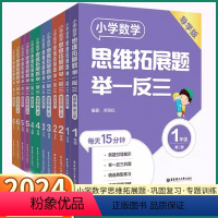 数学思维拓展题-导学版 小学一年级 [正版]2024新版 小学数学思维拓展题举一反三导学版/精炼版一年级二年级上三年级四