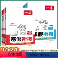 语文-寒假阅读 小学一年级 [正版]2024新版 一本小学寒假衔接语文数学人教版一年级二年级三年级四年级五年级六年级课外