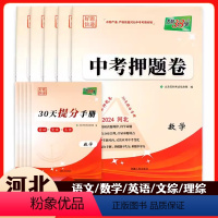 [全5册]语+数+英+文综+理综 河北省 [正版]2024中考用河北中考语文数学英语文综理综天利38套河北省中考押题卷河