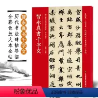 [正版]满2件减2元智永真书千字文全彩色放大本技法解析及全帖历代书法碑帖导临教程楷书系列 繁体释文原帖历代书法毛笔软笔