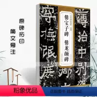 [正版]满200减30历代碑帖精粹南朝爨宝子碑爨龙颜碑简体旁注附技法解析第三辑碑帖毛笔隶书书法练字帖安徽美术出版社