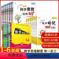培优必刷1000题 小学一年级 [正版]小学数学培优必刷1000题同步培优100分专题特训奥数经典45讲一二三四五六年级