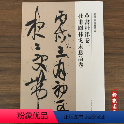 [正版]王铎草书卷精典草书杜律卷杜甫凤林戈未息诗卷繁体译文毛笔字帖书法成人学生临摹练习碑帖古帖墨迹本拓本软笔丛帖鉴赏河