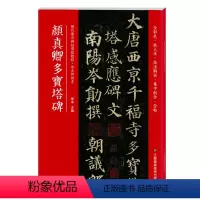 [正版]满200减30颜真卿多宝塔碑全彩色放大本技法解析及全帖历代书法碑帖导临教程楷书系列06繁体释文原帖历代书法毛笔
