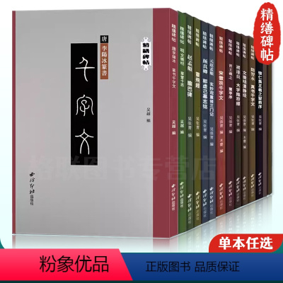 精缮碑帖 颜真卿多宝塔碑 [正版]精缮碑帖颜真卿多宝塔碑郭虚己墓志铭欧阳询九成宫醴泉铭智永真书千字文美人董氏墓志铭赵孟頫
