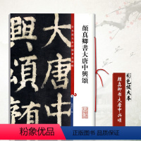 [正版]颜真卿书大唐中兴颂彩色放大对照本中国碑帖简体旁注基础实战临摹练习技能法教程从入门到精通上海辞书