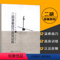 [正版]二胡演奏技巧训练孙凰二胡基础教程演奏高效技巧入门曲谱书籍安徽文艺出版社