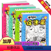 [正版]童话故事捉迷藏精华版大本找一找不同图案隐藏的图画书儿童幼儿绘本视觉发现图书全套找茬图片涂画成语高难度7-10岁