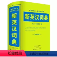 [正版]双色本2021年中小学生新英汉词典汉英互译中英文双解英语词汇字典初中生中学生1-6年级单词多全功能实用工具书新