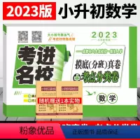 [正版]2023年考进名校数学成都市八大名校小升初入学分班摸底考试真卷考点分类卷四川重点中学小考总复习小升初数学真题分