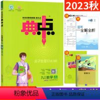 [正版]2023秋 典中点九年级上数学北师大版BS版附单元测试卷 综合应用创新题荣德基典中点九上数学北师版同步提分练习