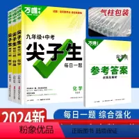 九年级+中考 数物化套装3本 初中通用 [正版]2024万唯尖子生七八九年级数学物理化学每日一题培优训练 初中拔高题库初