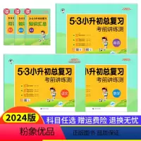 [全套3本]语数英 小学升初中 [正版]53小升初总复习考前讲练测语文数学英语小升初真题卷 小儿郎5.3天天练六年级小升