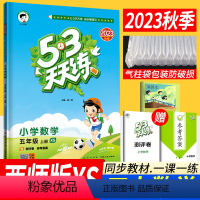 [正版]53天天练五年级上册数学西师版XS版 2023秋季小儿郎五三天天练五年级上册数学同步训练习册5年级数学作业本单