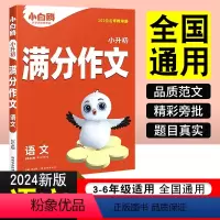 语文 小学升初中 [正版]2024版小白鸥星空小升初满分作文大全语文写作技巧小学生四五六年级作文书小升初系统总复习语文通