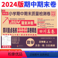 数学 西师版 三年级上 [正版]四川重点名校真卷精选三年级上册期末测试卷数学西师版XS 达州自贡泸州市小学期末考试总复习