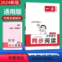 语文 二年级下 [正版]2024版一本小学语文同步阅读专项训练二年级下册阅读理解人教版 语文课文同步作文课外阅读训练解题