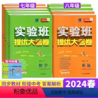 语文 人教版 七年级下 [正版]2024春实验班提优大考卷七八九年级下册数学人教版北师英语外研版化学同步训练试卷 初中实