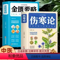 [正版]全2册 伤寒论+金匮要略 彩图全解典藏版 原文著合称伤寒杂病论全套张仲景必临床读丛书自学入门基础理论中医学养生
