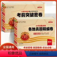 [6本]考前突破+真题卷(语文+数学+英语) 小学升初中 [正版]2024小升初真题卷王朝霞重点校各地真题精编卷语文数学