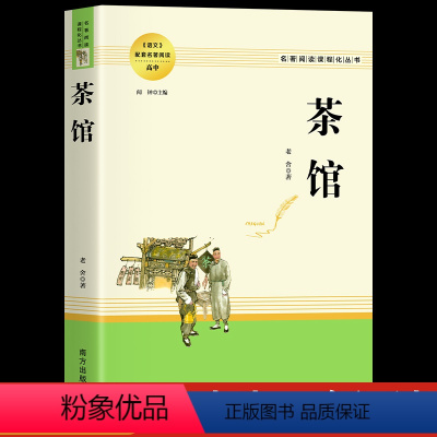 [正版]茶馆 老舍著作 名著阅读课程化丛书 高中语文配套名著阅读 高中生素材文学名著课外书 南方出版现当代文学小说