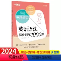 高考英语语法强化训练1000题 全国通用 [正版]2024新版 新东方高考英语语法强化训练1000题 高中语法1000题