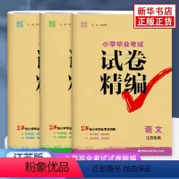 语文+数学+英语 江苏版 [全3册] 小学升初中 [正版]备考2024 小学毕业考试试卷精编语文数学英语 江苏适用通成