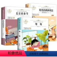 [3册]六年级课外阅读 [正版]北京的春节+阳光的两种用法+匆匆书 六年级下册必读的课外书老师经典书目全套老舍朱自清肖复