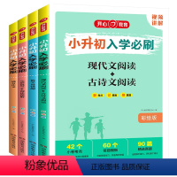 [全4册]小升初必刷专项训练 全国通用 小学升初中 [正版]2024新版小升初满分作文入学必刷题人教版毕业总复习6升7册