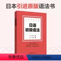 [正版]日语初级语法 日语文教 市川保子 著日本原版引进69项日语初级语法 海量会话例句详细说明与辨析掌握基础语法 华