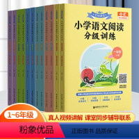 语文 小学一年级 [正版]名师课堂 小学语文阅读分级训练 一二三四五六123456年级上下册赠真人讲解视频适合小学生练习