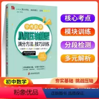 中考数学几何压轴题 九年级/初中三年级 [正版]中考数学几何压轴题模型满分方法与技巧训练 中考复习九年级 赠视频及答案详